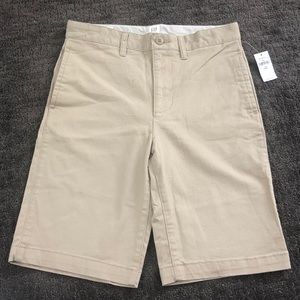 gap boys khaki shorts